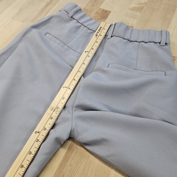 Abercrombie Fitch NWT Gray Ultra High Wide Leg Dress Pants Size 26 $90 Retail - Picture 9 of 10